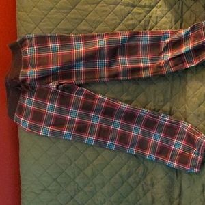 Girl size 8 Plaid pants